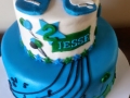 2nd birthday guitar cake