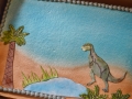 Dinosaur Sheet Cake