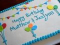Happy Birthday Ballons and Banners