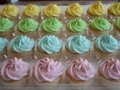 Spring Pastel Cupcakes