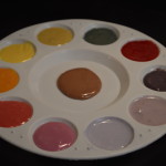 Cookie icing using natural food coloring