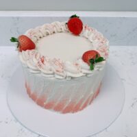 Strawberry Vanilla Cake
