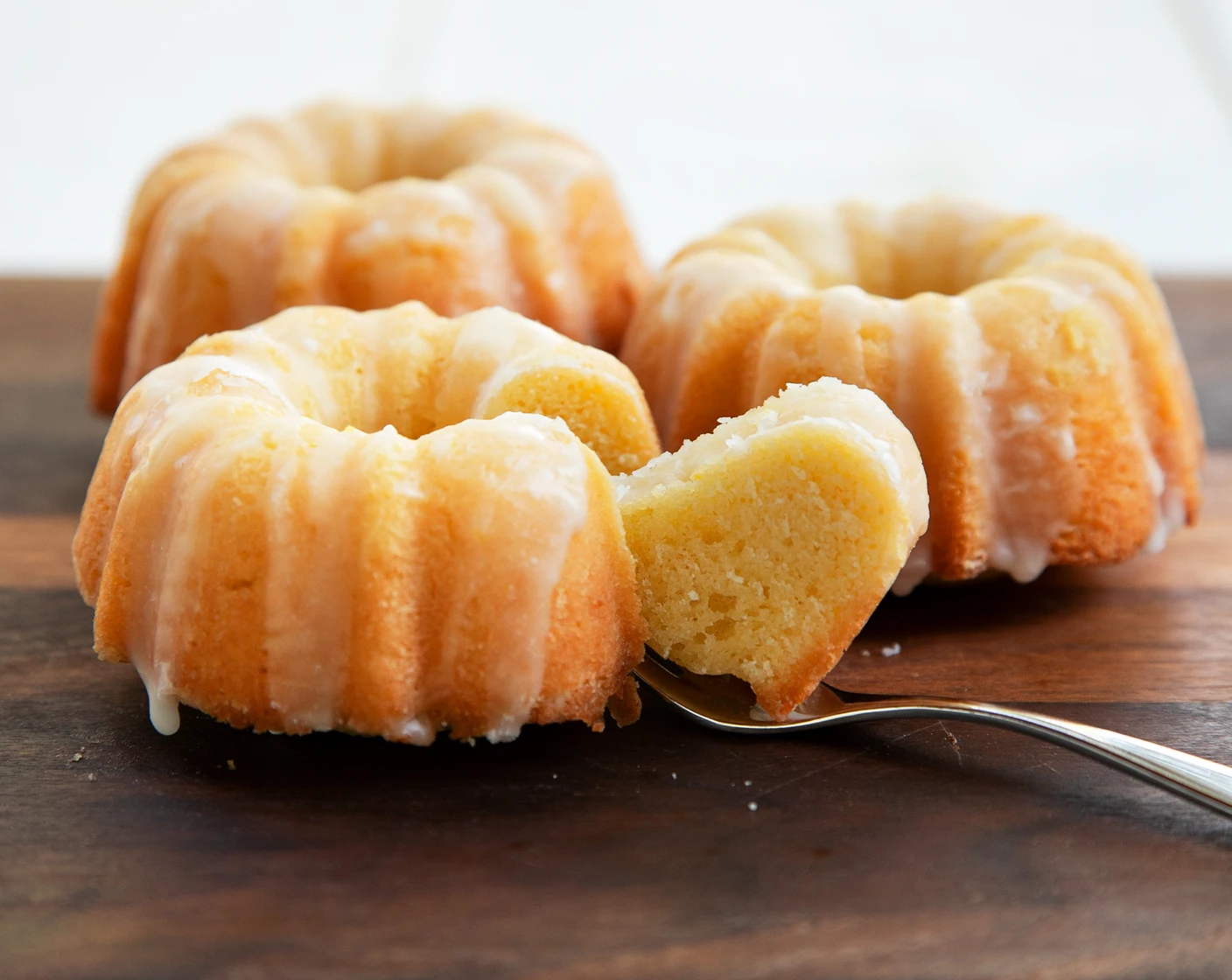 Mini Bundt Cakes - Out of the Bubble Bakery