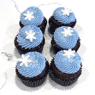 Winter Themed Cupcakes