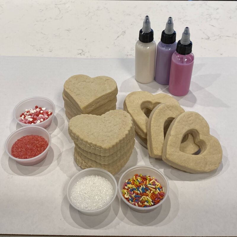 Cookie decorating kits