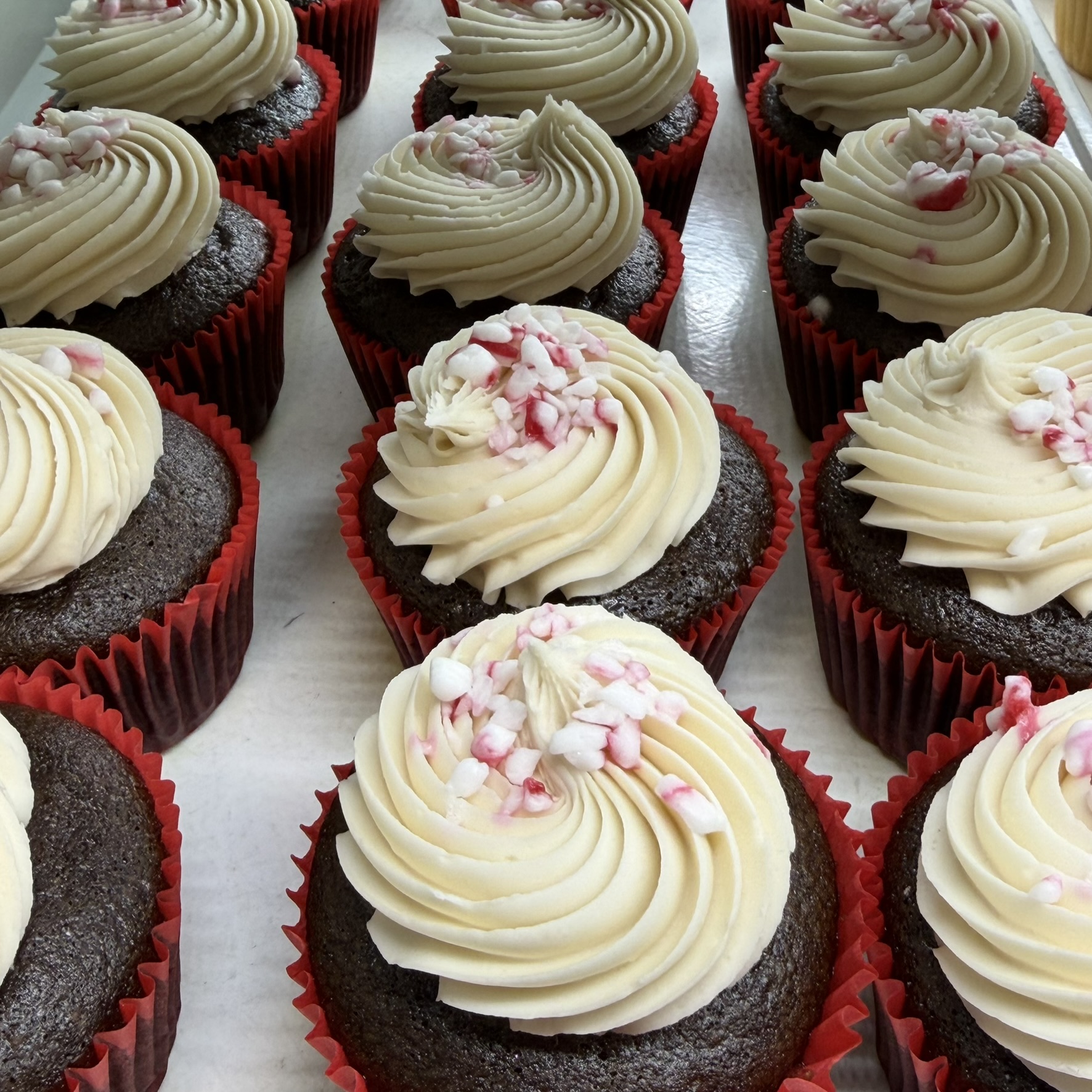 Chocolate Peppermint Cupcakes