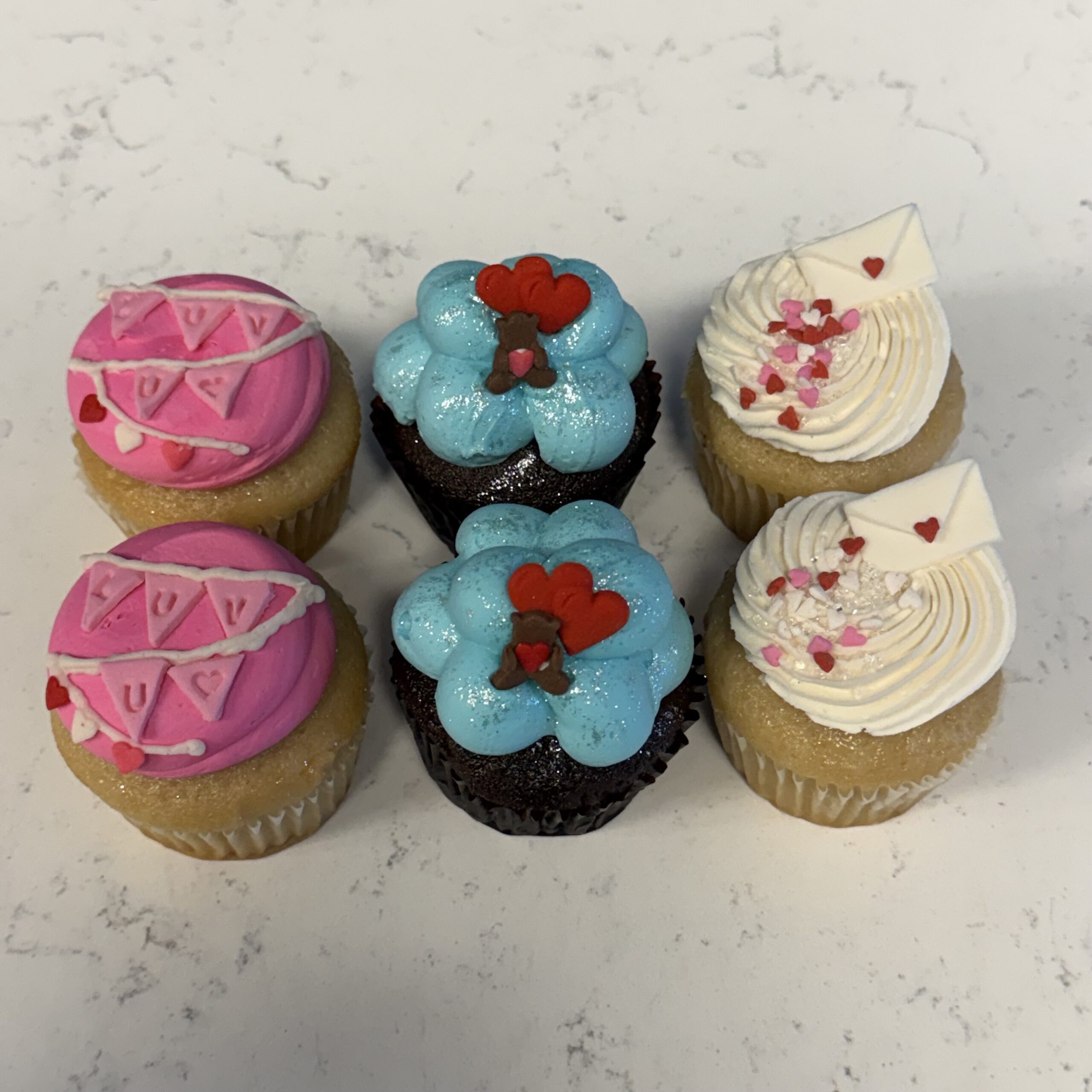 Sweetie Collection Valentine's day cupcakes