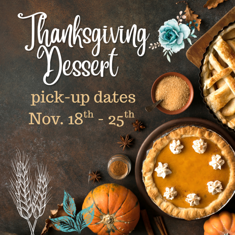 Thanksgiving Pies and Dessert