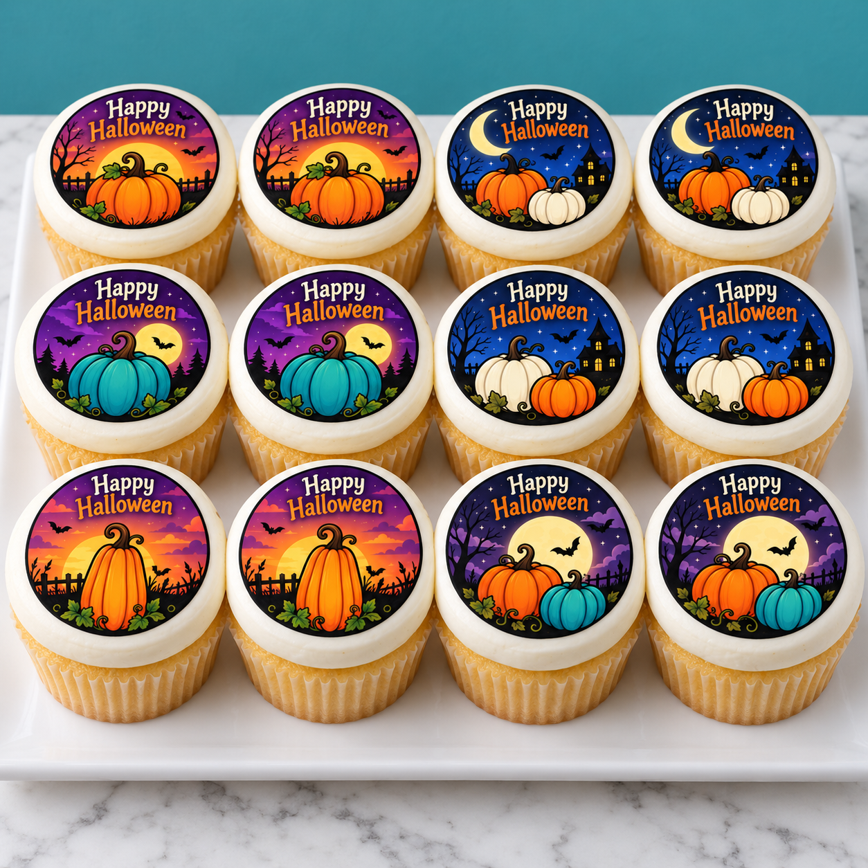 Happy Halloween Cupcakes